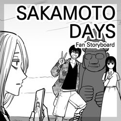 SAKAMOTODAYS, Nagumo, Yoichi / 사카모토데이즈 팬콘티만화 5화