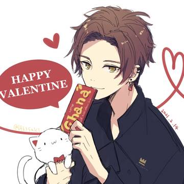 valentine, chocolate, cat / HappyValentine！！