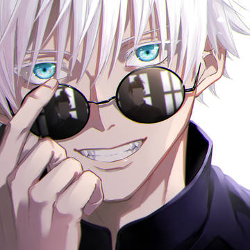 Jujutsu Kaisen, Satoru Gojo, sunglasses / 問題児二人。