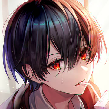 Kuzuha, Nijisanji, black hair / 逢魔時