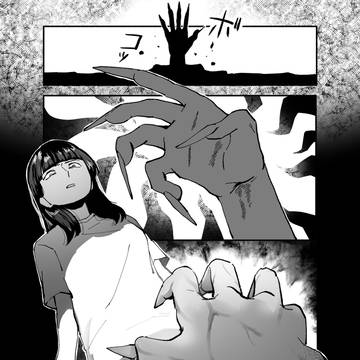 original comic, original, horror / 手の悪夢