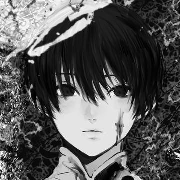 original, boy, Original 500+ bookmarks / 黒い