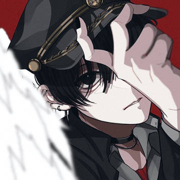 original, illustration, boy / 監視