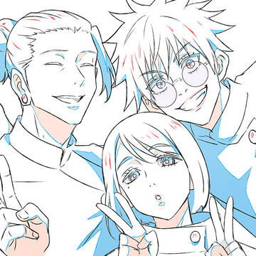 Jujutsu Kaisen, Sashisu, Jujutsu Kaisen 3000+ bookmarks / 落書きさしす
