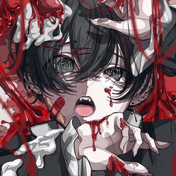 original, piercing, black hair / 甘すぎるの！