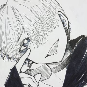 original, traditional, ink drawing / アナログ絵まとめ