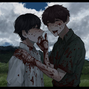 boy, blood, creation / 連累