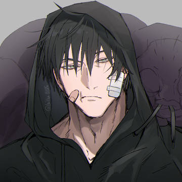 Jujutsu Kaisen, Toji Fushiguro, JujutsuKaisen / フードトージくん