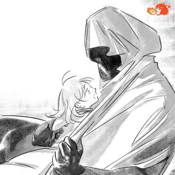 homicipher, blackandwhite, otome / #4 - Mr Hood - MC - Mr Crawling