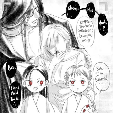 homicipher, Manga, fanart / #6 - Mr Crawling family of four