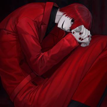 homicipher, scarletella / 赤い傘の男 / January 1st, 2025
