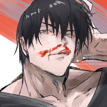 Jujutsu Kaisen, Toji Fushiguro, JujutsuKaisen / 鼻血ぺろとーじくん