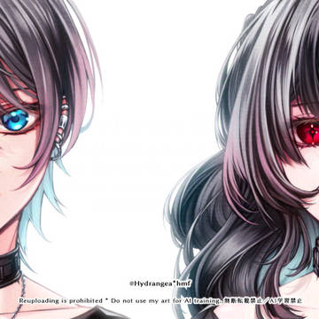 original, black hair, girl / オリジナル