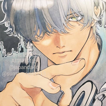 Sakamoto Days, fanart / 勢羽夏生｢‥‥‥苦労するぜ‥」 / March 8th, 2025