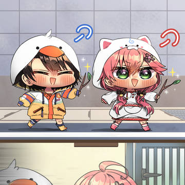 Sakura Miko, Oozora Subaru, virtual YouTuber / おれ達、最強じゃん！