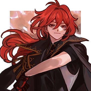 Genshin Impact, Diluc Ragnvindr, Kaeya Alberich / 原神3