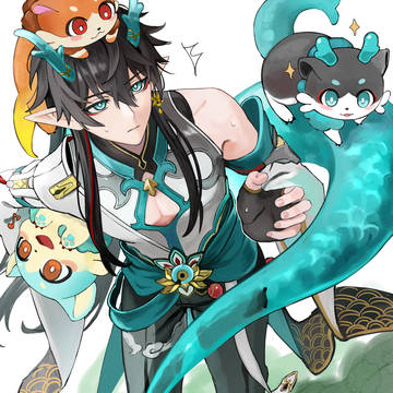 Honkai: Star Rail, Imbibitor Lunae / キメラのお世話してる飲月 / May 3rd, 2025