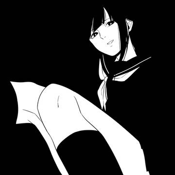 black sailor uniform / 女の子に踏まれるのが好きなの？ / February 7th, 2013