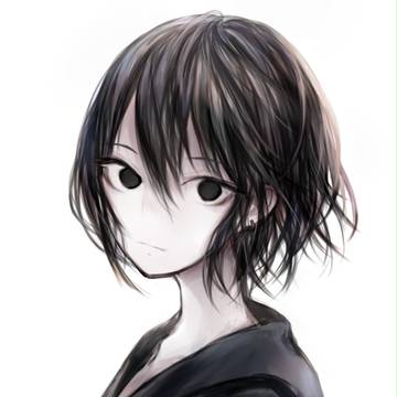 original, black sailor uniform, Original 500+ bookmarks / わたしは嘘をついた