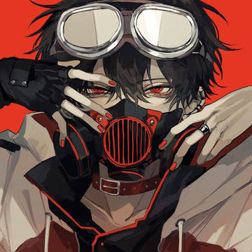 original, creation, gas mask / 1