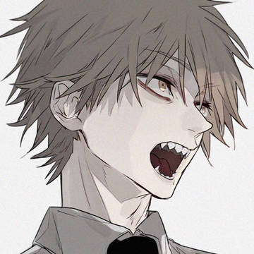 denji, Chainsaw Man, sharp teeth / no title