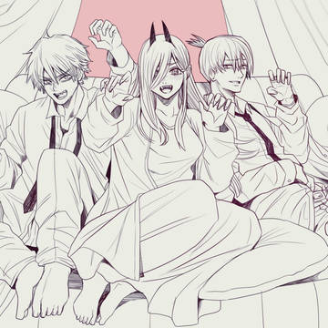 Chainsaw Man, Aki Hayakawa, Denji (Chainsaw Man) / チェンソーマン