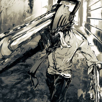 Chainsaw Man, denji, Denji (Chainsaw Man) / ワン！！