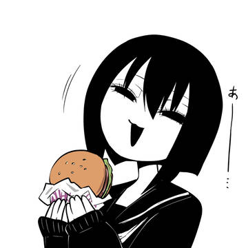 original, junk food, sweet flavor / 食べ食べみくりちゃん