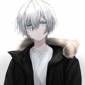 creation, OC, boy / 銀髪ショタ