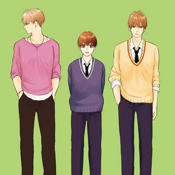 boys love, original bl, male high school student / 【妄想男子高校生】身長差と体格差