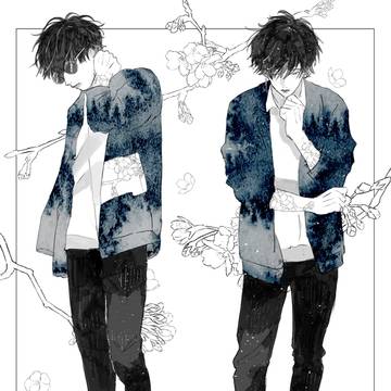spring, guy, original / 春
