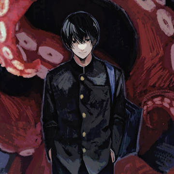 Hirofumi Yoshida, Chainsaw Man, male school uniform with stand-up collar / 無題