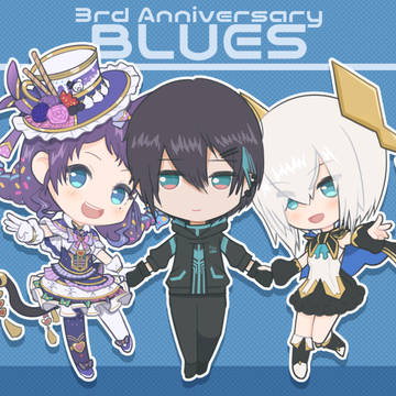 Nijisanji, Uiha Aiba, Kai Mayuzumi / ぶるーず3周年