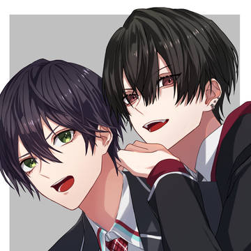 Kuzuha, Kenmochi Toya, virtual YouTuber / 陰キャ(仮)と優等生