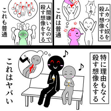 psycho, sickness, original / 理由のない殺意