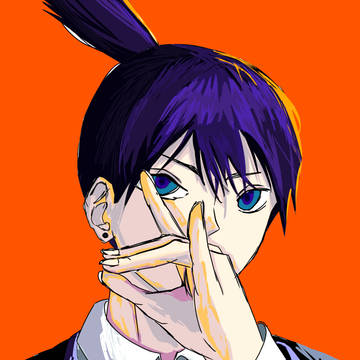 Chainsaw Man, practice, illustration / アキ