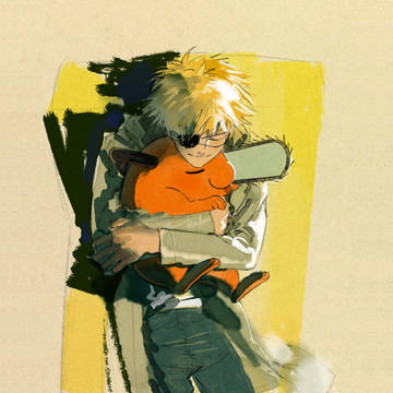 Chainsaw Man, denji, Denji (Chainsaw Man) / ハグ