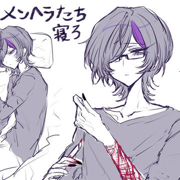 creation, wrist cut, psycho / らくがき