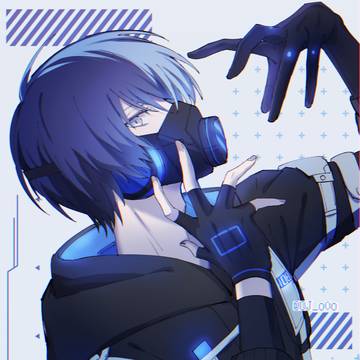 Project Sekai, Aoyagi Toya, gas mask / ガスマスク