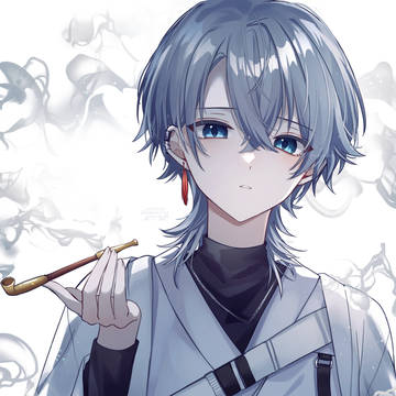 creation, original, boy / 煙に巻く