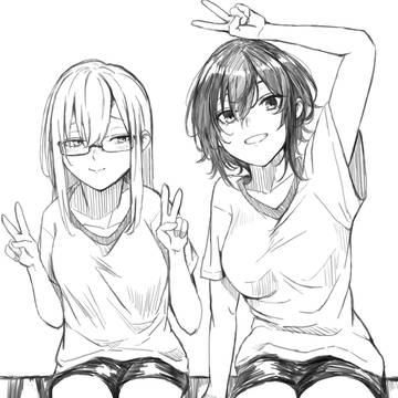 original, original 1000+ bookmarks / 中学時代の阿山とみこと / May 11th, 2023