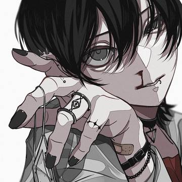 original male character, original, piercing / 無題