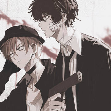 Bungo Stray Dogs, Osamu Dazai (Bungo Stray Dogs), Chuya Nakahara (Bungo Stray Dogs) / 無題