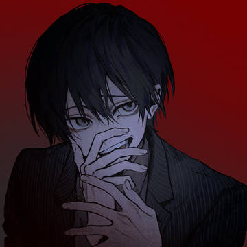 creation, original, red and black / ガハ