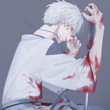 original, creation, boy / あーあ、見られちゃたか