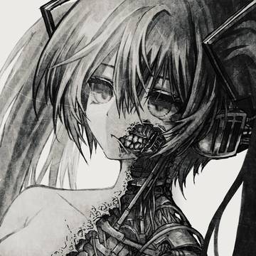 creation, girl, hatsune miku / 初音ミク