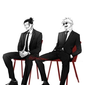Suguru Geto, Satoru Gojo, Jujutsu Kaisen 1000+ bookmarks / ひな壇に居るタイプのhrhn