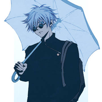 Jujutsu Kaisen, Satoru Gojo, fanart / gojo