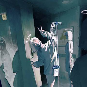 original, creation, hospital / 天使たちの病院