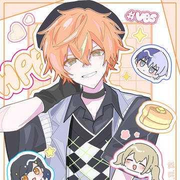 illustration, Shinonome Akito, Project Sekai / 東雲彰人生誕祭🥞✨✨✨